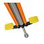 Погостик тренажер-кузнечик Pogo Stick ECOBALANCE MAXI  30-55 кг, оранжевый, фото 7