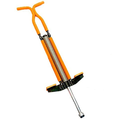 Погостик тренажер-кузнечик Pogo Stick ECOBALANCE MAXI 30-55 кг, оранжевый - фото 4 - id-p64006718