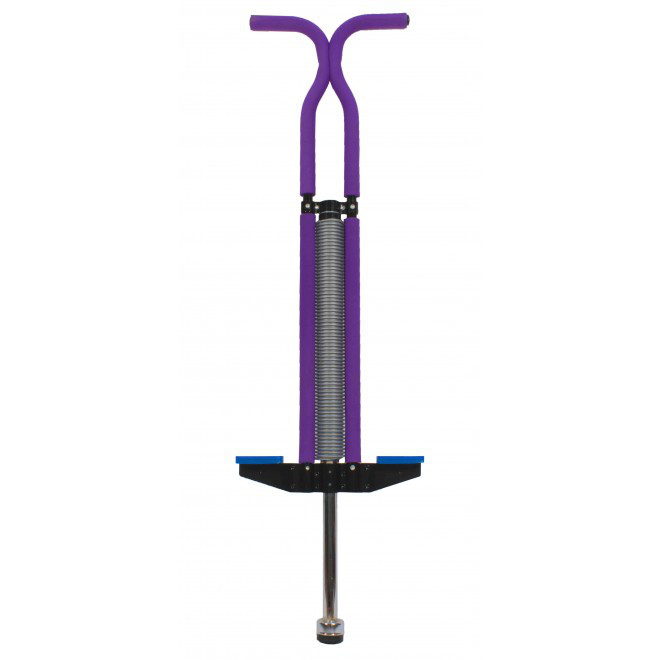 Погостик Pogo Stick тренажер-кузнечик  ECOBALANCE MAXI  30-55 кг, фиолетовый