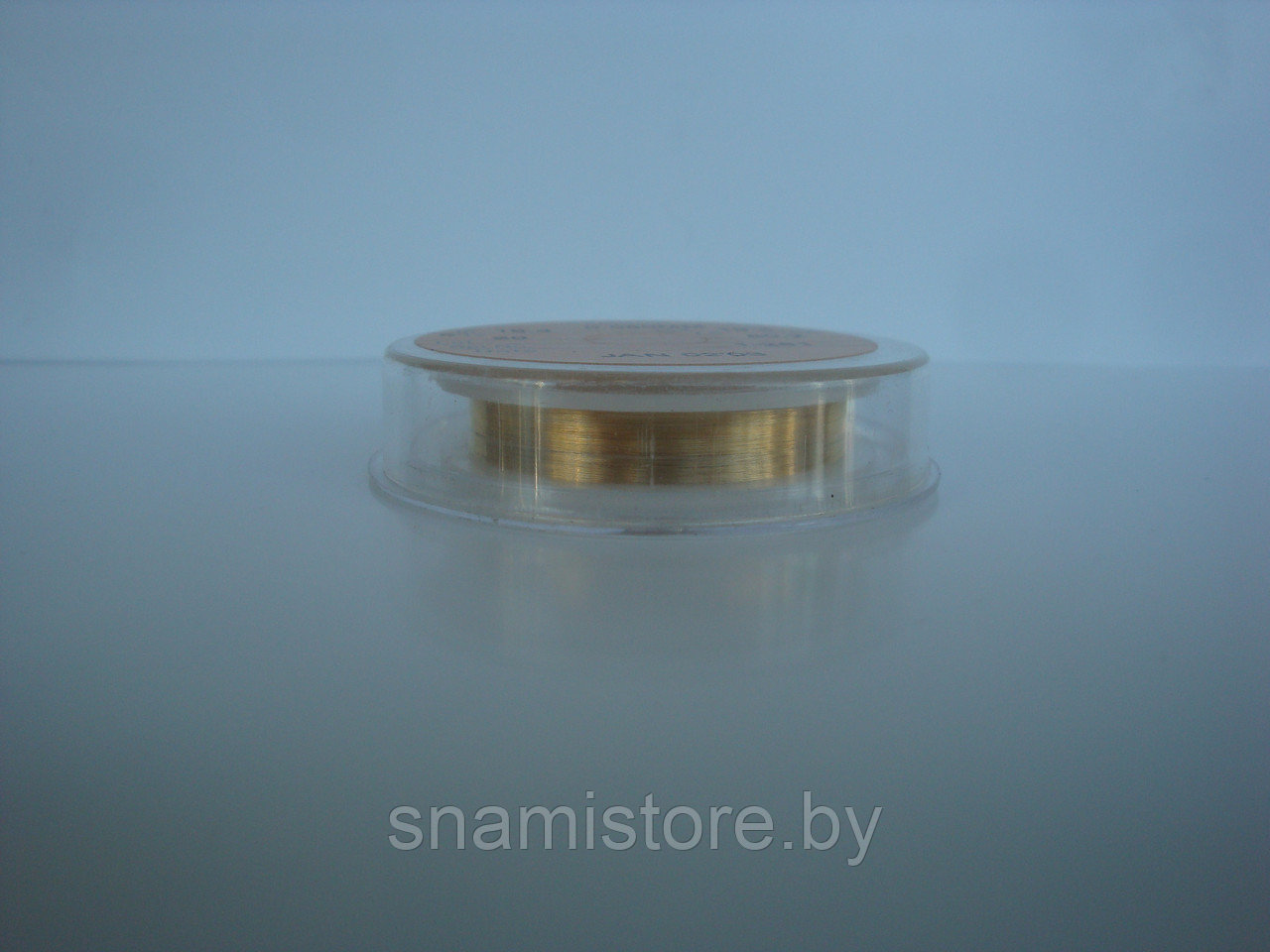 Провод коротрона (покрытие золото) d 0,08 мм / катушка 20 м. - фото 2 - id-p3842365
