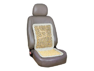 AV-010258 AUTOVIRAZH Накидка на сиденье (шариковый массажер CLASSIC бежевый)