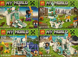 Конструктор Lele My World 33120 "Ледяные постройки" (аналог LEGO Minecraft) 103-111 д , фото 1