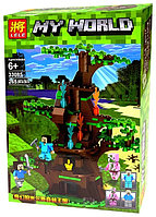 Конструктор Lele My World 33085 Штаб на дереве (аналог LEGO Minecraft) 265 д