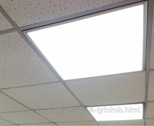 Светильник LED, панель светодиодная PPL600 595х595 4500 - 6500К, 40 ВТ для потолков армстронг