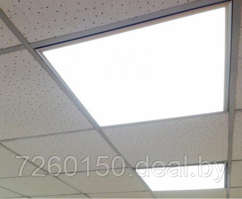 Светильник LED, панель светодиодная 595х595 4500 - 6500К, 40 ВТ, 3400 Лм для потолков армст - фото 1 - id-p58886422