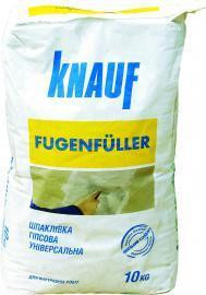 Knauf Fugenfuller, 10 кг. Шпаклевка гипсовая универсальная. Латвия.