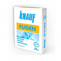 КНАУФ-Фуген. Шпатлевочная смесь гипсовая универсальная. РФ. 25 кг.