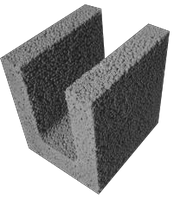 Керамзитобетонные блоки строительные «ТермоКомфорт» (225 × 200 × 240, мм)