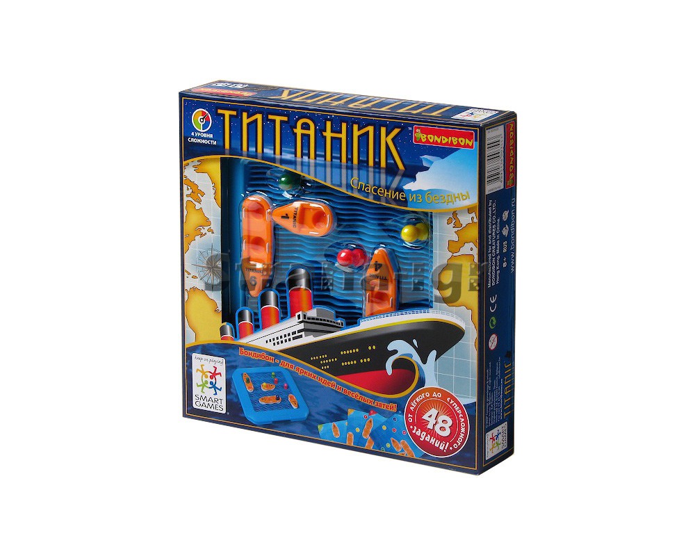 Настольная игра "Титаник". Головоломка. Компания Бондибон - фото 1 - id-p80157814