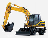 Аренда экскаватора колесного Komatsu PW170