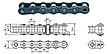 Цепь приводная роликовая однорядная (ANSI B29.1M) - аналог ISO 10В-1, фото 4