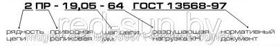 Нефтецепь (приводная роликовая повышенной точности и прочности) однорядная 1НП-25,4 - фото 5 - id-p3850017