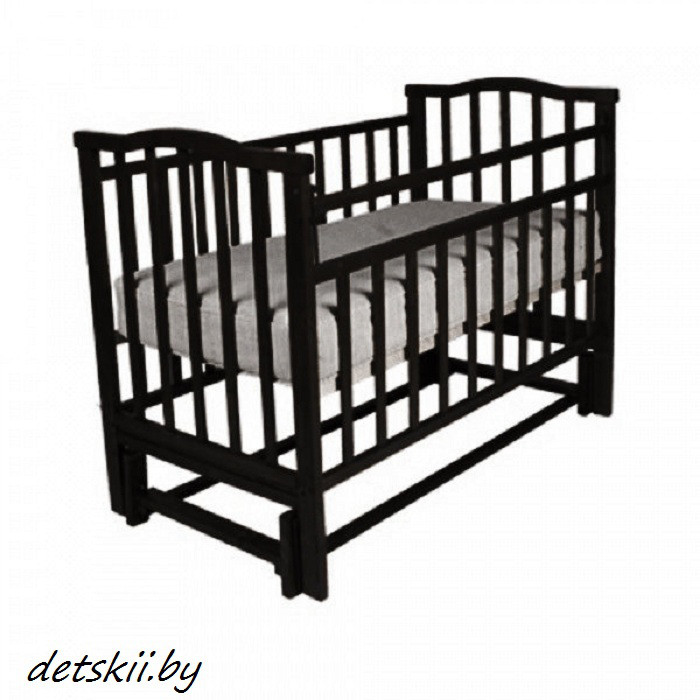 Детская кроватка Агат Золушка 5 маятник продольный - фото 3 - id-p77612711