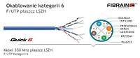 Кабель F/UTP Cat.6 LSZH Fibrain Data XS 100.116 медь