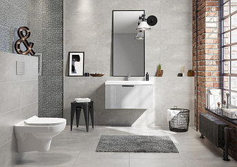 Дизайн интерьера ванной комнаты в стиле лофт
