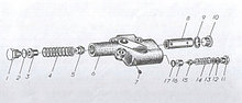 Гидравлический клапан-делитель системы поворота ZL30F.18-10