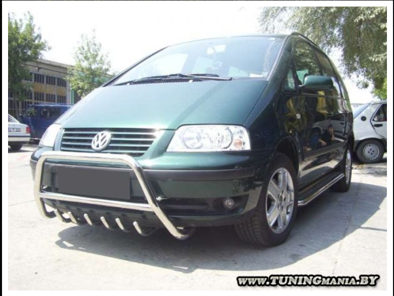 Кенгурятник на VW Sharan