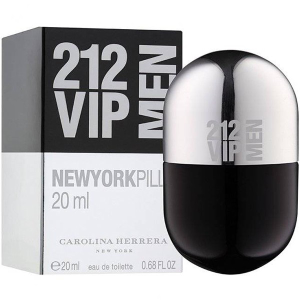 Carolina Herrera 212 VIP Men edt 20 ml - фото 1 - id-p79009464