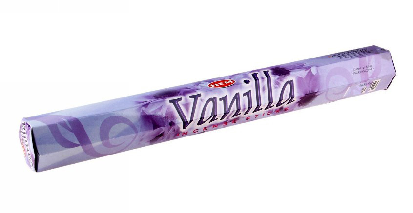 Благовония Ваниль HEM Vanilla, 20шт – сладкий аромат