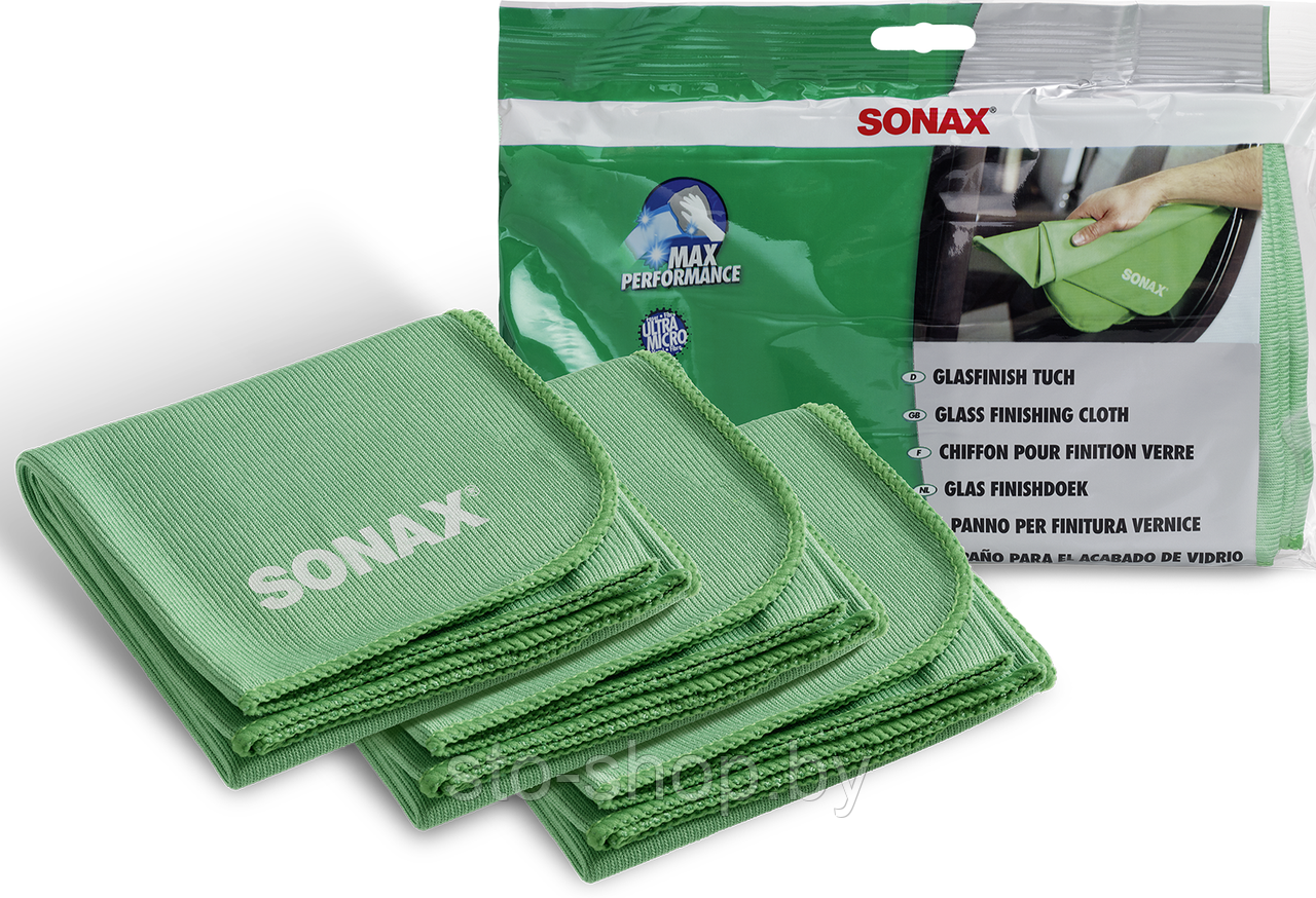 Sonax 450 941 Салфетки для очистки 50х60см 3шт - фото 1 - id-p80426736