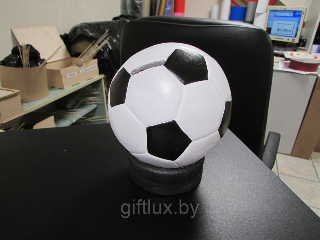 Сувенир-копилка керамический Мяч , 12*14 см