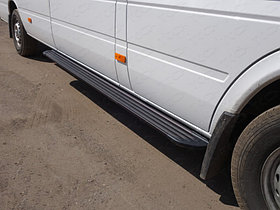  Порог алюминиевый 2220 мм «Slim Line Black» MERCEDES Sprinter W905 "13-