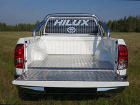  Защитный алюминиевый вкладыш в кузов автомобиля (борт) TOYOTA Hilux "15-