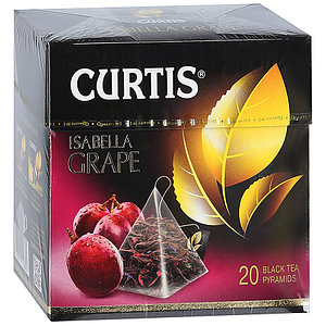 Чай Curtis Isabella Grape (Изабелла Грейп) черный, 20пак*1,8г.