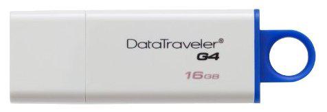 USB флэш-накопитель 16Gb Kingston DataTraveler G4 <DTIG4/16GB> USB3.0 Flash Drive (RTL)
