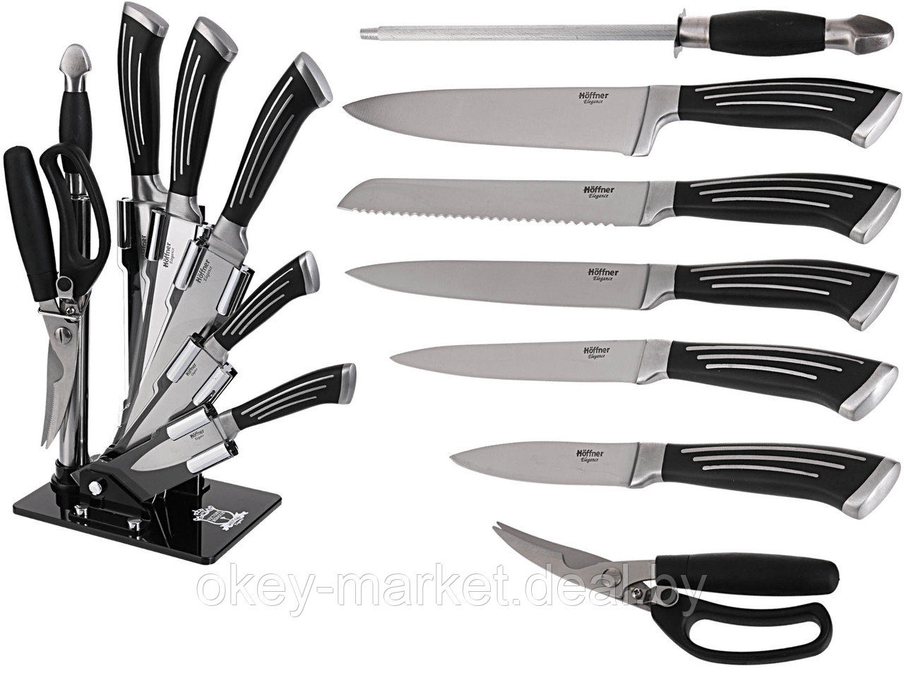 Набор ножей Hoffner Elegance Victory из нержавеющей стали - фото 3 - id-p80438893
