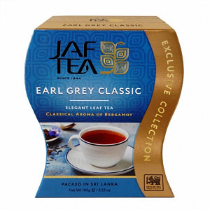 Чай JAF TEA  Earl Grey Classic 100 г. черный листовой