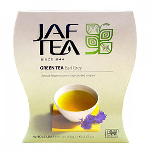 Чай JAF TEA  EARL GREY 100г зеленый листовой