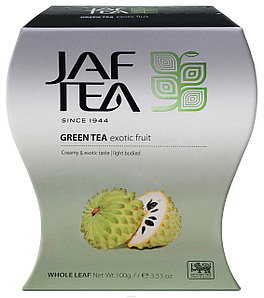 Чай JAF TEA  Green Exotic зеленый листовой с cоуcап, 100г.