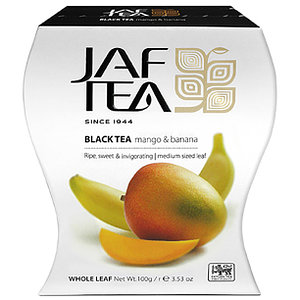 Чай JAF TEA  MANGO BANANA 100 г. черный листовой