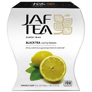 Чай JAF TEA  SUNNY LEMON 100г. черный листовой