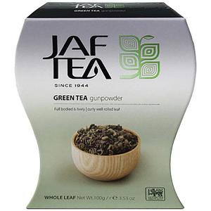 Чай JAF TEA  GUNPOWDER 100г. зеленый листовой