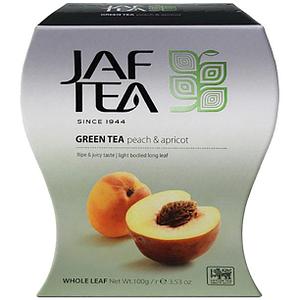 Чай JAF TEA  PEACH & APRICOT, 100г. зеленый листовой