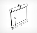 VH Откидной ценникодержатель на крючок 50x39 мм, фото 2