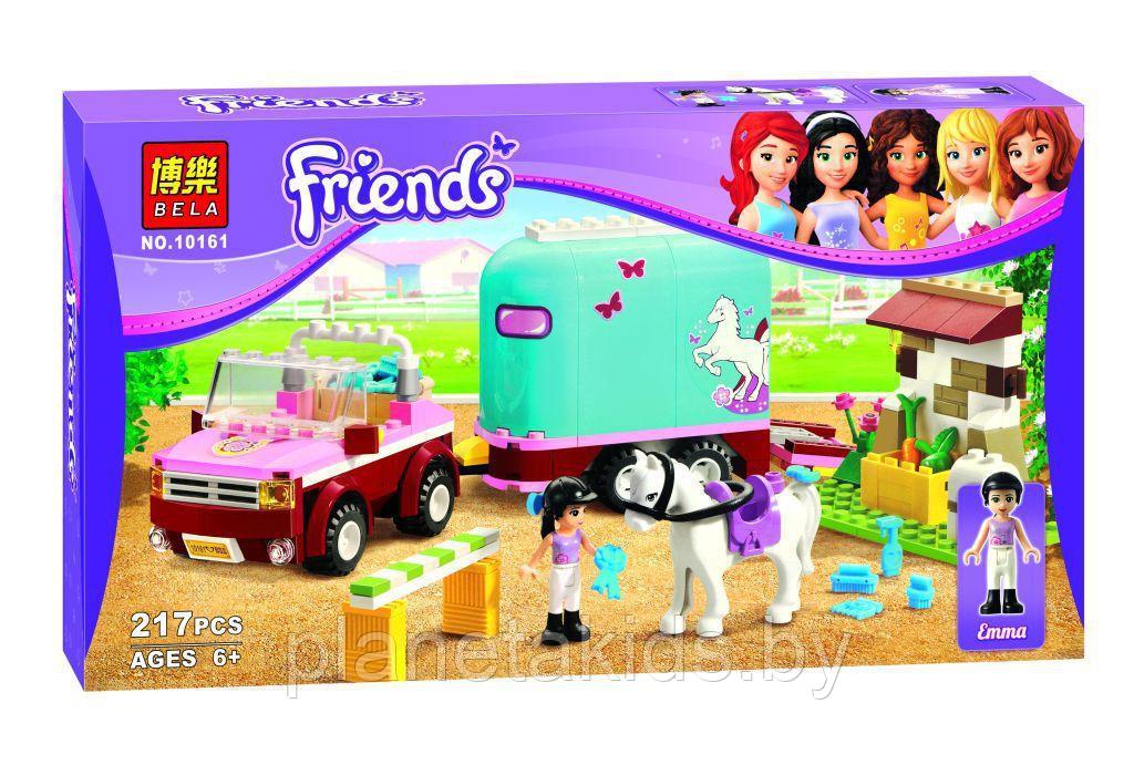 КОНСТРУКТОР Bela Friends АРТ.10161 "Эмма и трейлер для лошадки" АНАЛОГ LEGO Friends - фото 2 - id-p80519761