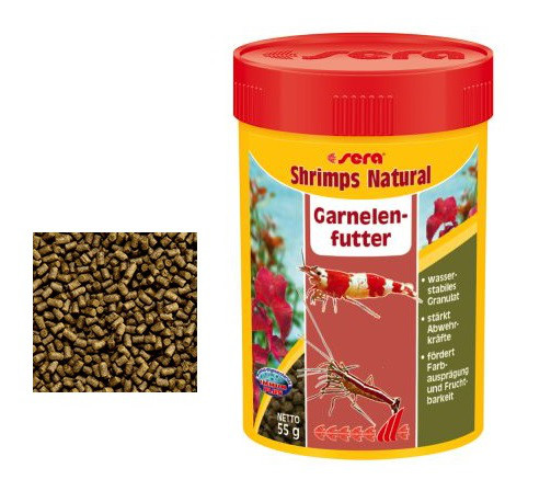 Sera Shrimps natural 100 мл - корм для креветок - фото 1 - id-p80521667
