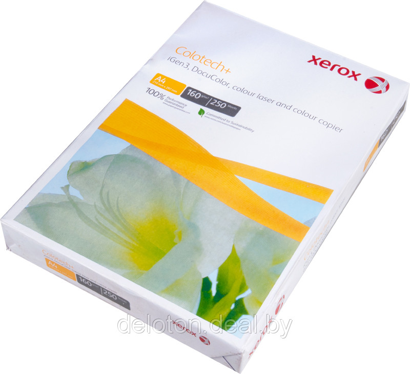 Бумага XEROX Colotech Plus А4, 160г/м2, 250л.