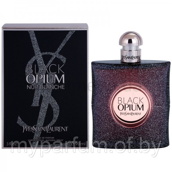Женская парфюмированная вода Yves Saint Laurent Black Opium Nuit Blanche edp 90ml - фото 1 - id-p80582793