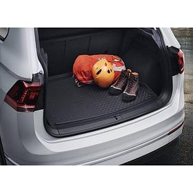 Коврик в багажник (оригинальный) для Volkswagen Tiguan 5 мест (2016-2018) № 5NA061160