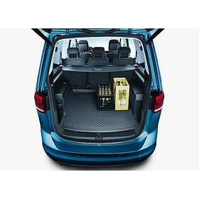 Коврик в багажник (оригинальный) для Volkswagen Touran MQB 5 мест (2015-2018) № 5QA061160