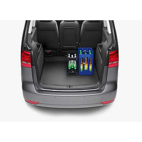Коврик в багажник (оригинальный) для Volkswagen Touran 5 мест (2010-2015) № 1T5061160