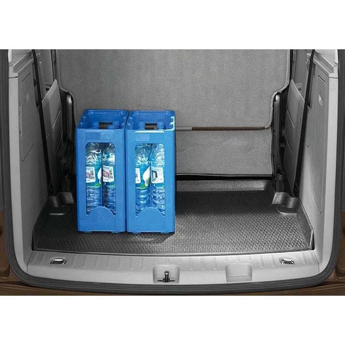 Коврик в багажник (оригинальный) для Volkswagen Caddy фургон, минивэн, maxi 7 мест (2015-2018) № 2K3061160