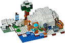 Конструктор Майнкрафт Иглу 33148, 278 дет., аналог Лего Minecraft 21142, фото 2