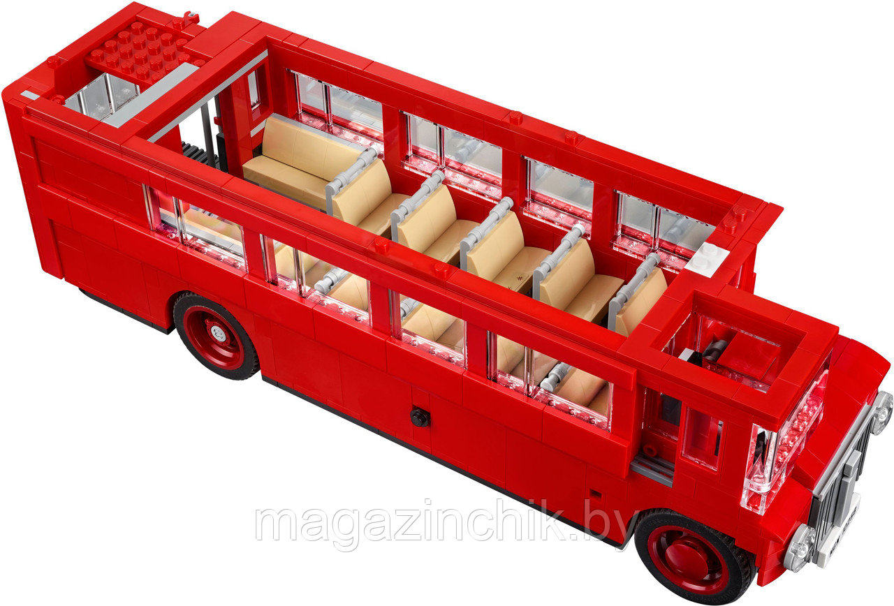 Конструктор 10775 Creator Лондонский автобус аналог LEGO Creator (Лего Креатор) 10258 - фото 4 - id-p80704576