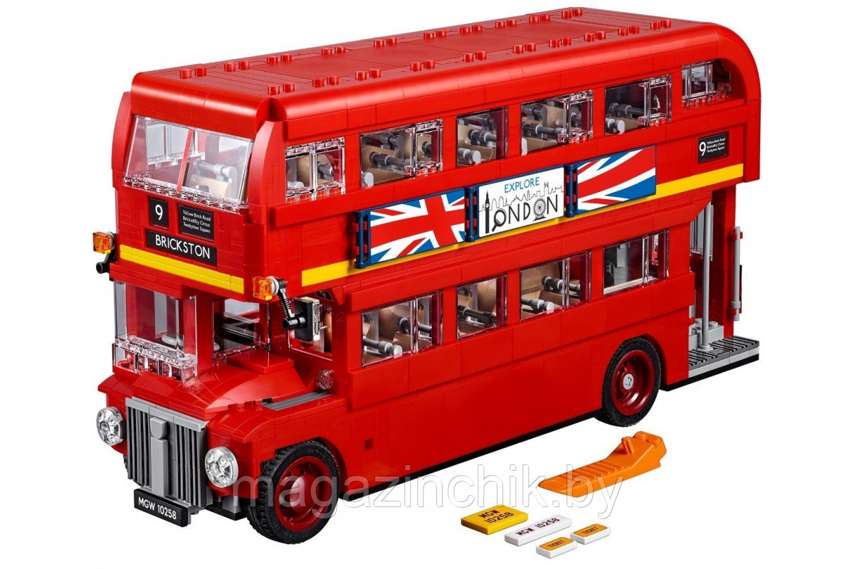 Конструктор 10775 Creator Лондонский автобус аналог LEGO Creator (Лего Креатор) 10258 - фото 5 - id-p80704576