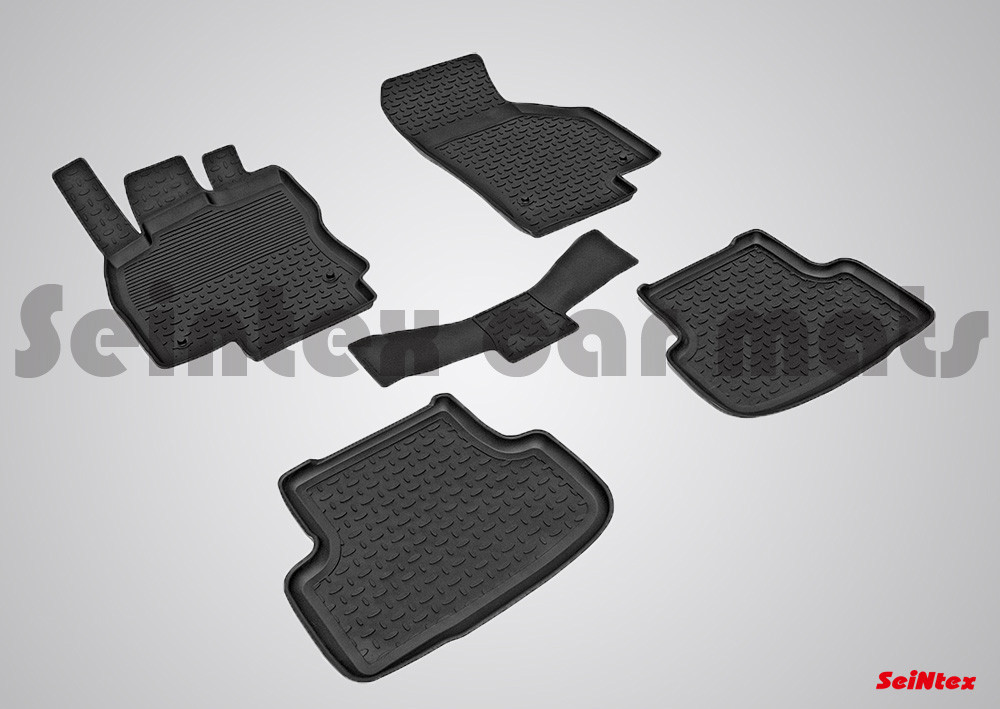 Коврики резиновые Audi A3 (2012-) / Ауди А3 [85224] (SeiNtex)